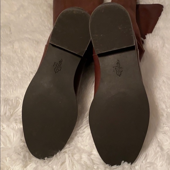 LIKE NEW Cole Haan Tall Brown Leather Boots - Picture 7 of 8
